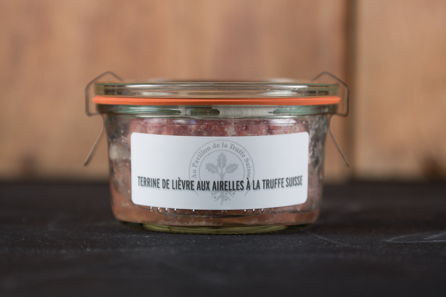 Terrine de lièvre aux airelles à la Truffe Suisse