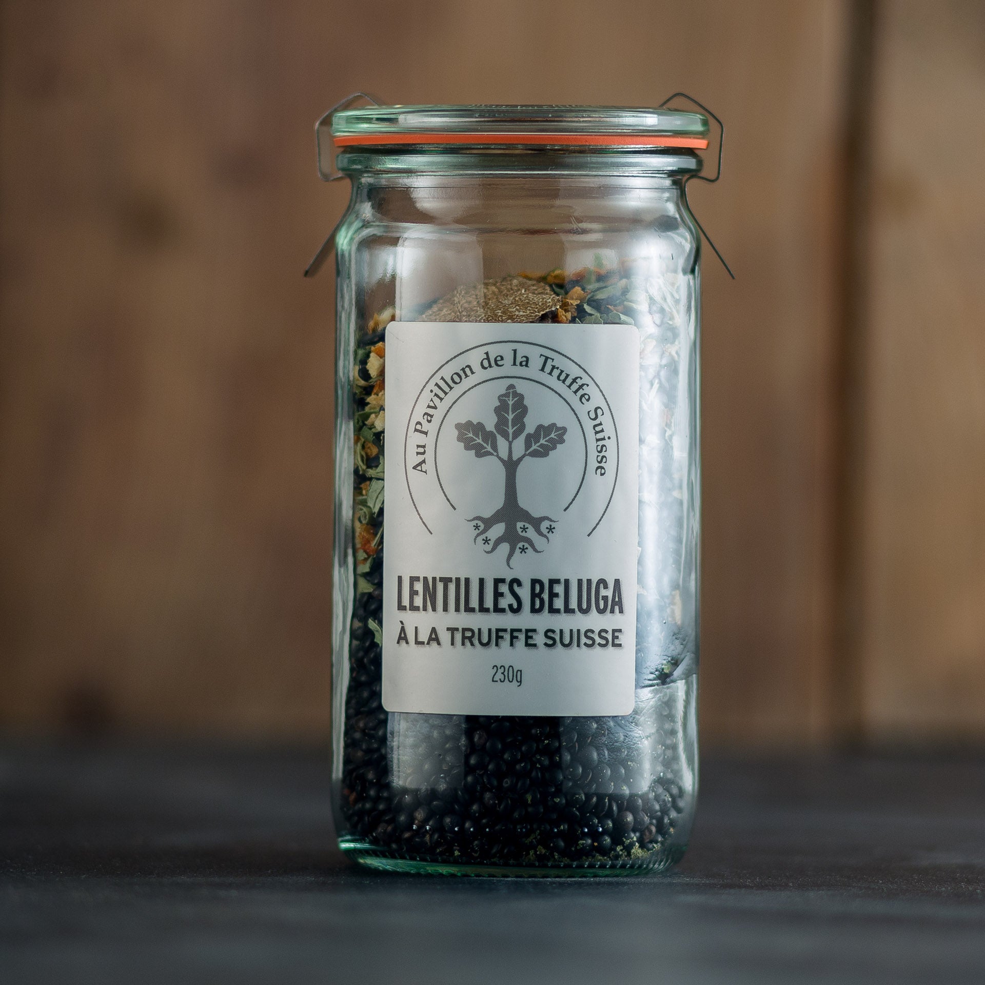 Lentilles Beluga à la Truffe Suisse