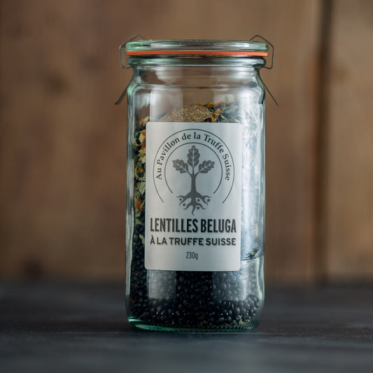 Lentilles Beluga à la Truffe Suisse
