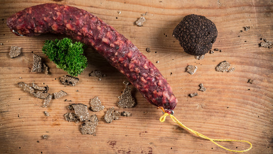 Saucisse sèche de cerf à la Truffe Suisse