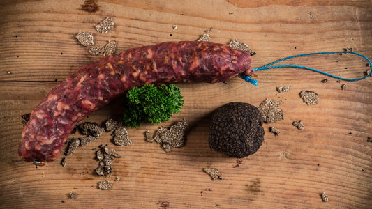 Saucisse sèche de chevreuil à la Truffe Suisse