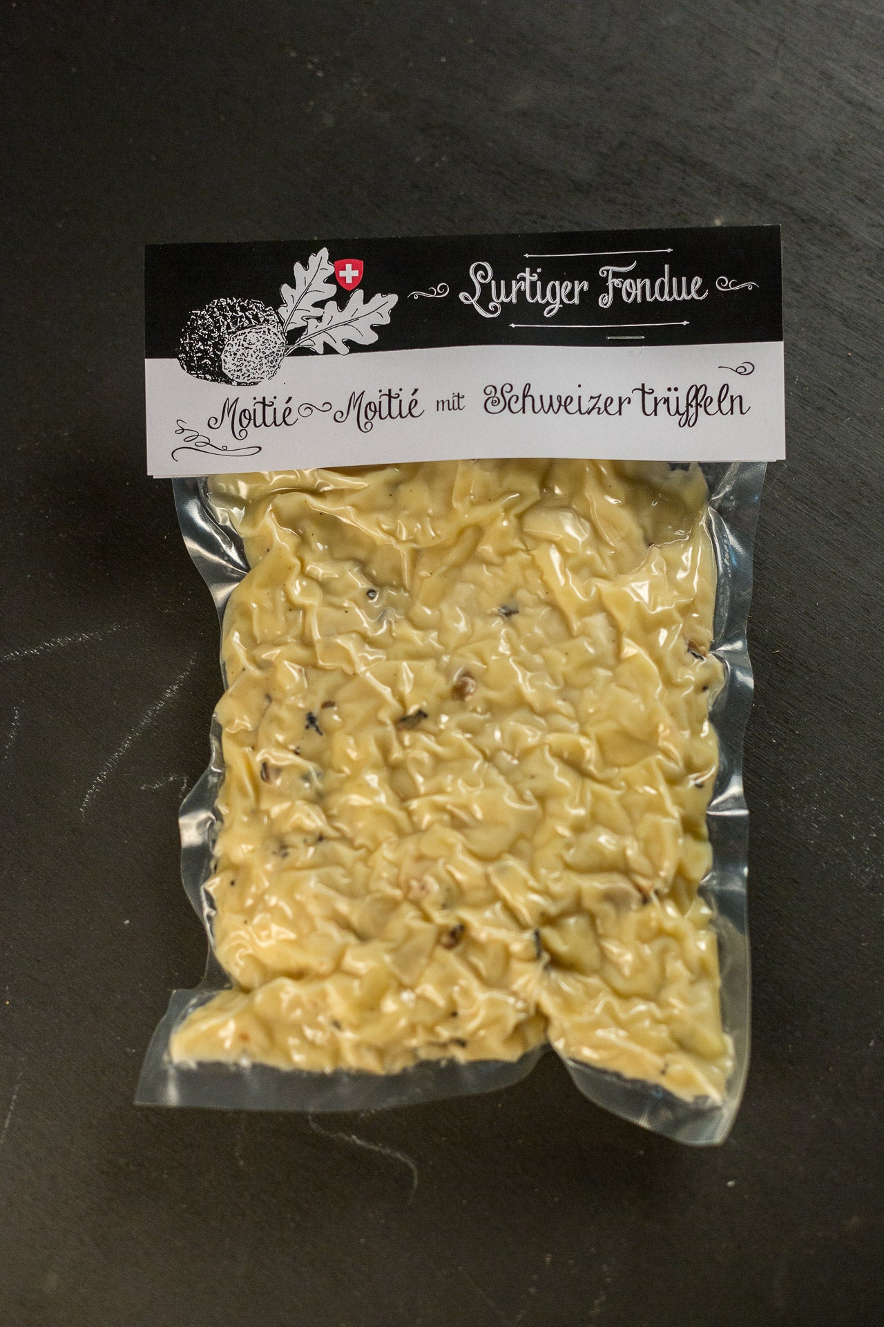 Lurtiger Fondue moitié-moitié 600g