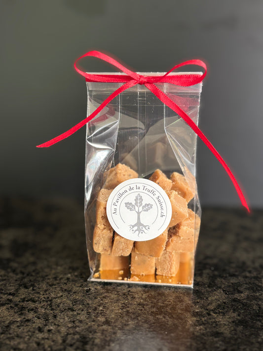 Caramels à la crème aux truffes suisses